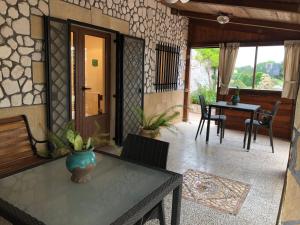 Zona d'estar a B&B Mandorla Amara