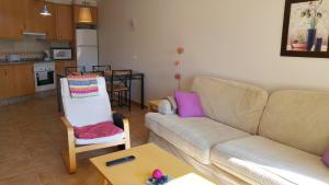 Kuchnia lub aneks kuchenny w obiekcie Apartamentos Sotavento - Playa La Tejita - El Médano