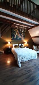 Ένα ή περισσότερα κρεβάτια σε δωμάτιο στο Bed & Breakfast de Kienstee
