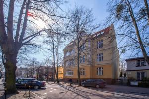 Budynek, w którym mieści się apartament