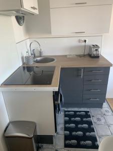 Кухня или мини-кухня в Les Marinas Port Deauville
