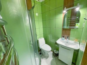 Kúpeľňa v ubytovaní Guest House Lviv