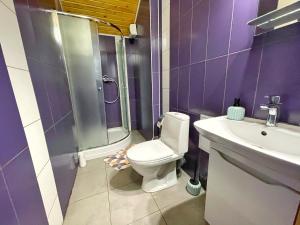 Kúpeľňa v ubytovaní Guest House Lviv