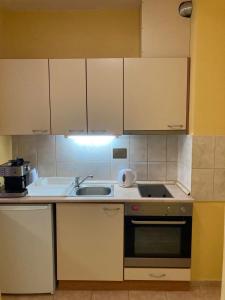 A kitchen or kitchenette at Flora Apartment 613