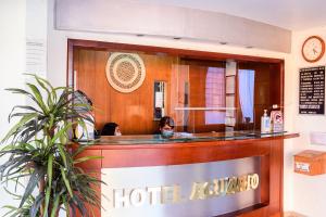 Vstupní hala nebo recepce v ubytování Hotel Acuario En Ocotlán