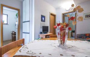 Televízia a/alebo spoločenská miestnosť v ubytovaní Apartment in Rovinj - Istrien 11802