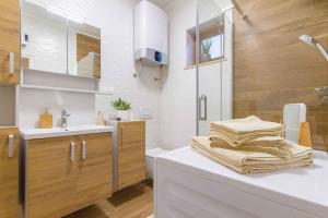 Kúpeľňa v ubytovaní Apartment in Njivice - Insel Krk 13329
