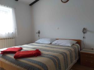 Łóżko lub łóżka w pokoju w obiekcie Holiday home in Rovinj - Istrien 11494