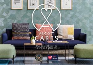 Posezení v ubytování Ascott Jakarta