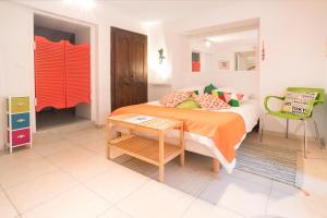 Postel nebo postele na pokoji v ubytování H2o Chambres d'Hôtes