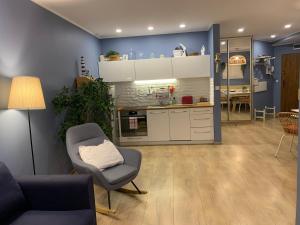 Η κουζίνα ή μικρή κουζίνα στο Apartament Kalimera