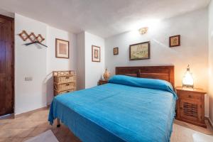 Voodi või voodid majutusasutuse Villetta Luna toas
