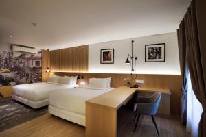 Postel nebo postele na pokoji v ubytování Indie Hotel Kuala Lumpur