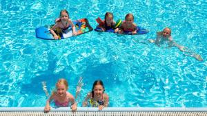 Bazén v ubytování Hotel Alpina nebo v jeho okolí