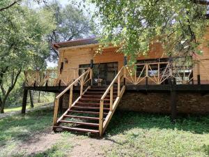 Κήπος έξω από το Serenity Guesthouse