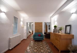 Posezení v ubytování VILLA DEL RIU