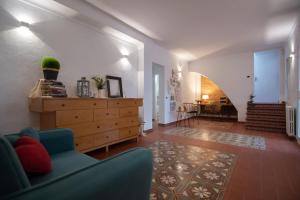 Posezení v ubytování VILLA DEL RIU
