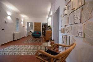 Posezení v ubytování VILLA DEL RIU