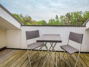 Balkón nebo terasa v ubytování Dünenpark Binz - Komfortplus Ferienwohnung mit 1 Schlafzimmern und Balkon im Dachgeschoss 303