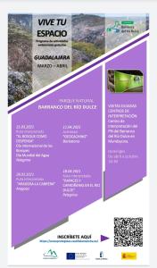 a flyer for a brokerage firm with purple at Lunas de Siguenza in Sigüenza
