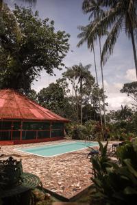 Bazén v ubytovaní Amazonia Jungle Hotel alebo v jeho blízkosti