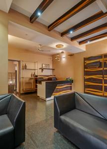 O zonă de relaxare la Sanctum Luxury Serviced Apartments