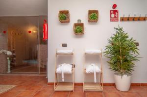 Kúpeľňa v ubytovaní Hotel El Tejar & Spa