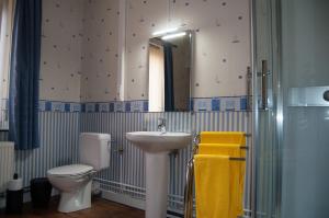 Koupelna v ubytování Chambres d'hôtes de la Quairelle