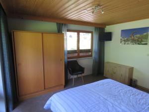 Postel nebo postele na pokoji v ubytování Alpenhaus Denver