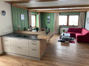 Posezení v ubytování Alpenhaus Denver