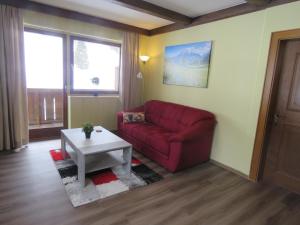 Posezení v ubytování Alpenhaus Denver