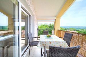 Balkón nebo terasa v ubytování Apartment in Soline - Insel Krk 38395