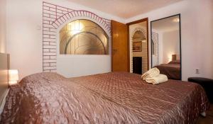 Posteľ alebo postele v izbe v ubytovaní Apartment in Rovinj - Istrien 11608