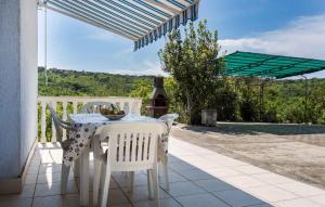 Balkón nebo terasa v ubytování Apartment in Silo - Insel Krk 13498