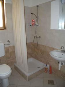 Kúpeľňa v ubytovaní Studio Rovanjska/Paklenica Riviera 6794