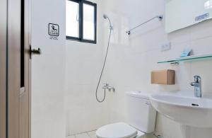 Koupelna v ubytování Art Ocean B&B