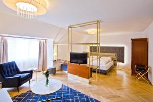 Letto o letti in una camera di Hotel Secession an der Oper