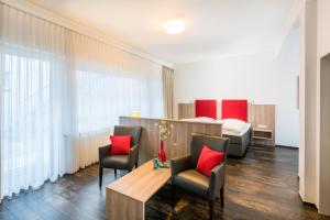 Istumisnurk majutusasutuses Hotel Kemper