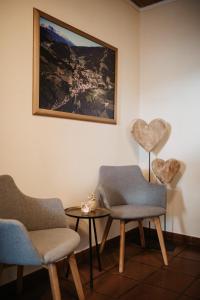 Posezení v ubytování Alte Schmiede - das kleine Hotel