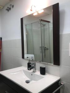 Koupelna v ubytování Apartamento Civitas