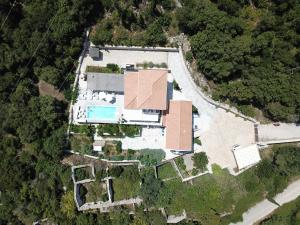 Letecký snímek ubytování Villa Andromahi
