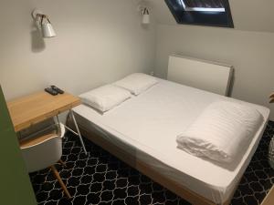 Postelja oz. postelje v sobi nastanitve Safestay Brussels Grand Place
