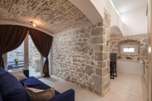 Televízia a/alebo spoločenská miestnosť v ubytovaní Luxury spacious studio in the heart of Split