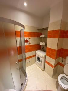 Koupelna v ubytování Apartments Gajić