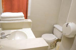 Koupelna v ubytování Hotel Cartagena Premium
