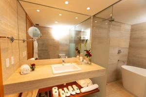 Um banheiro em Quality Hotel Pampulha & Convention Center