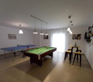 Villa Las Tres J biliárdasztala