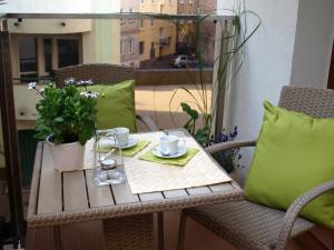 Posedenie v ubytovaní Apartament Metro Kowieńska