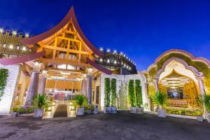 Das Gebäude in dem sich das Resort befindet