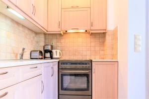 Η κουζίνα ή μικρή κουζίνα στο Chania Central Flat